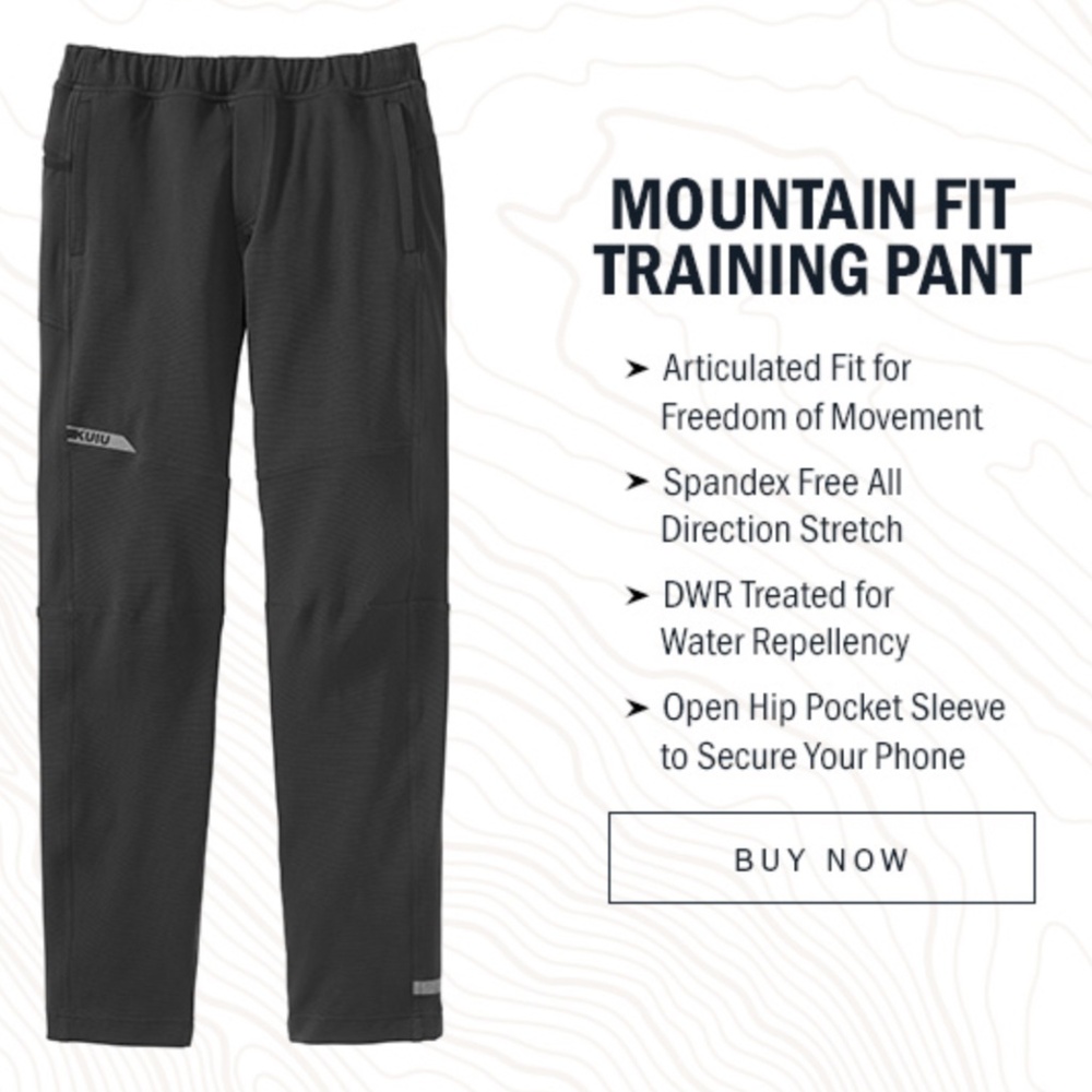 KUIU Mountain Fit Training Pant NEW